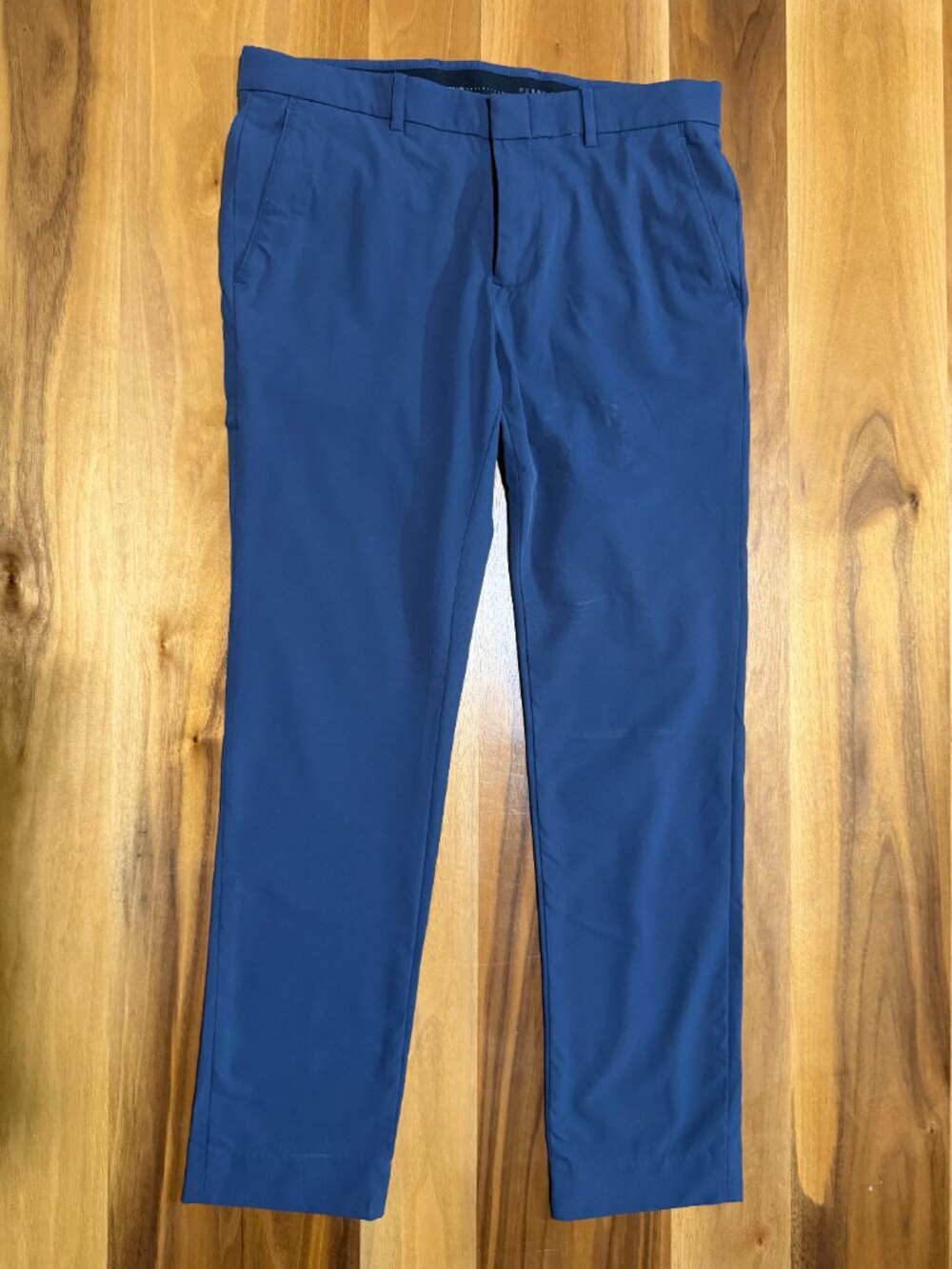 Perry Ellis Portfolio Men's Dress Pants Blue 30x30 Performance